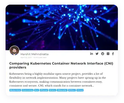 Сравнение провайдеров Kubernetes CNI