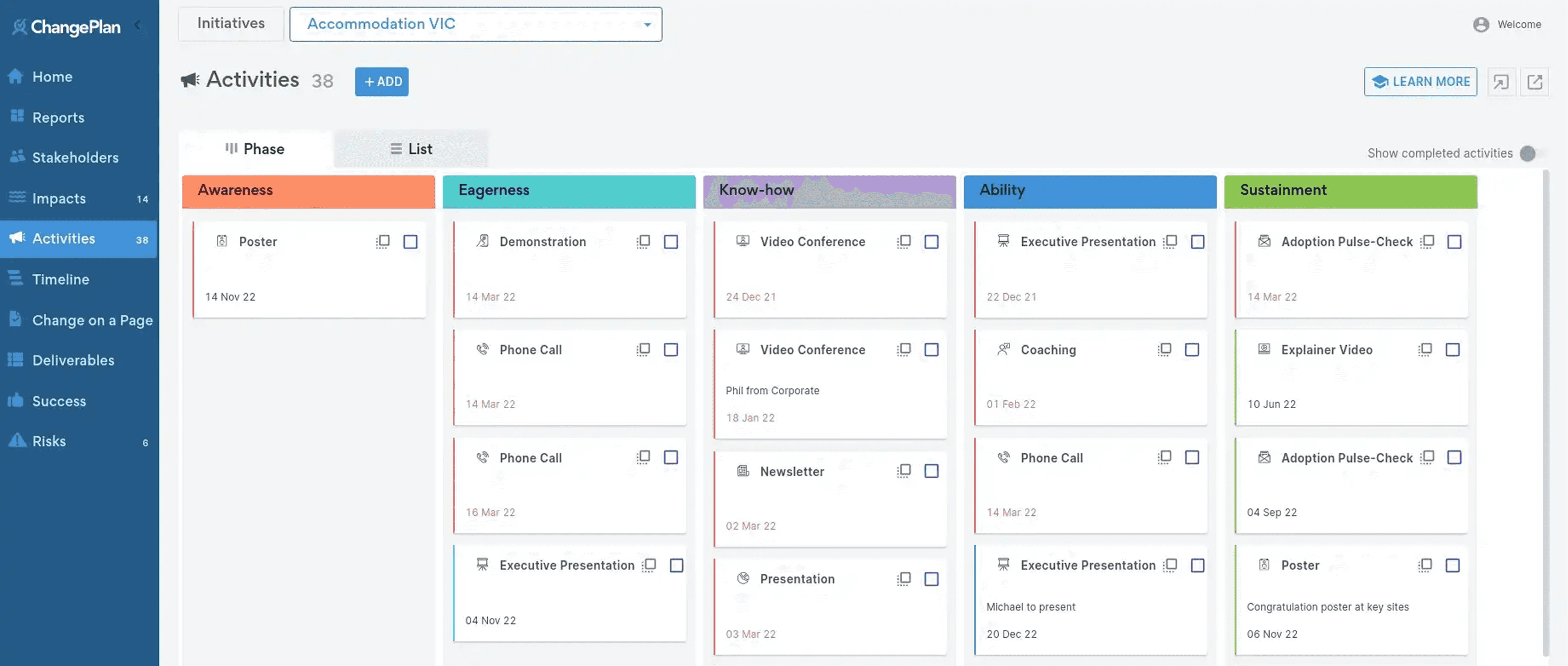 ChangePlan project description image